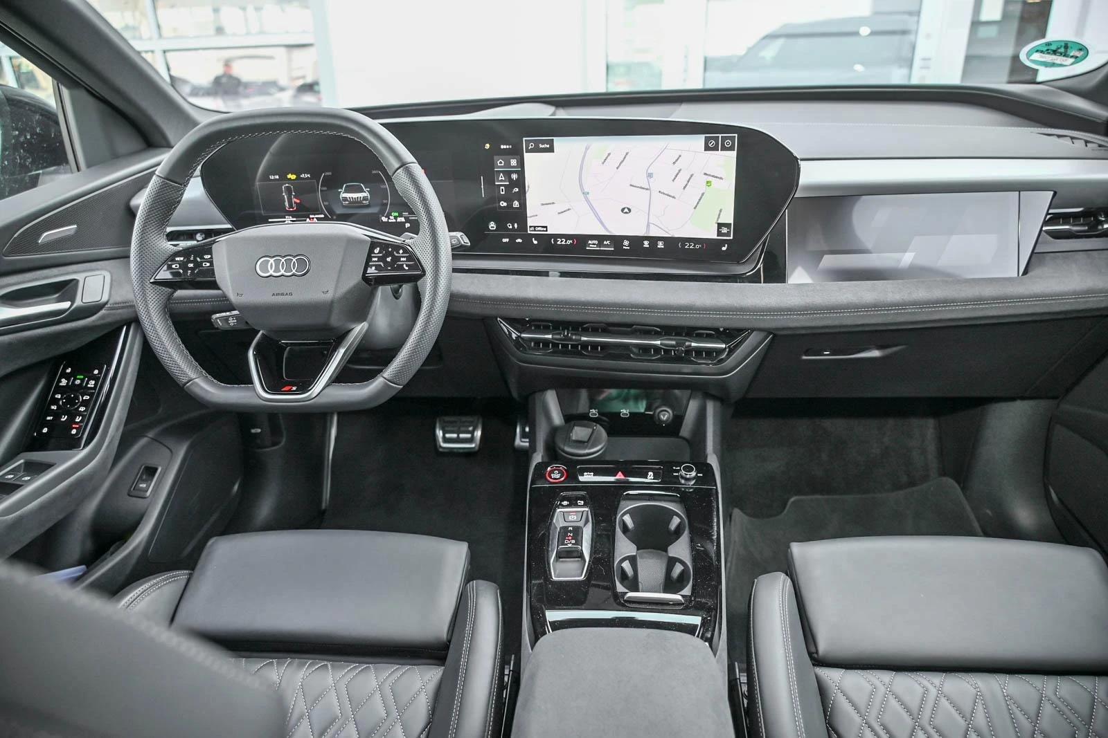 Audi Q6 SQ6 E-TRON/MATRIX/PANO/B&O/HEAD UP/360/ - изображение 10