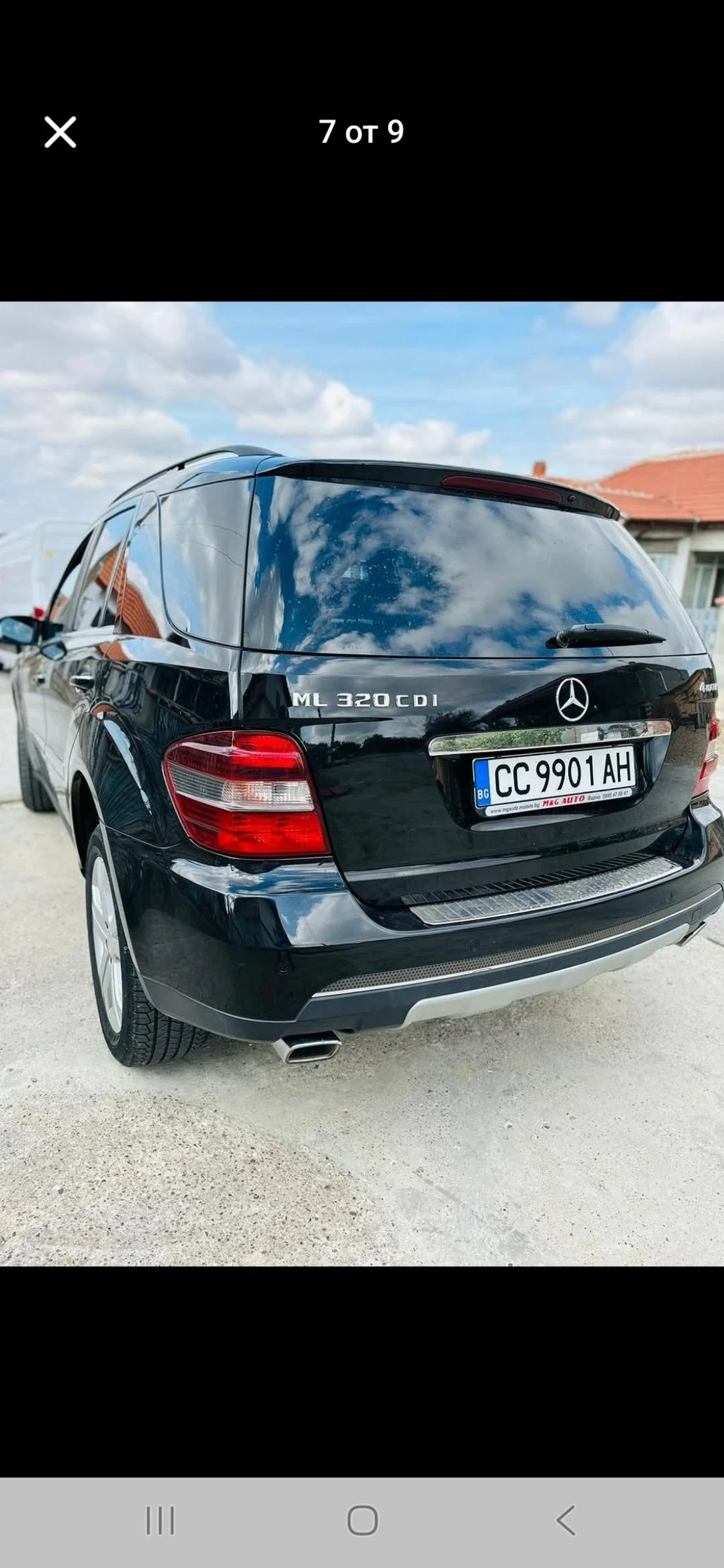 Mercedes-Benz ML 320, снимка 2 - Автомобили и джипове - 54141393