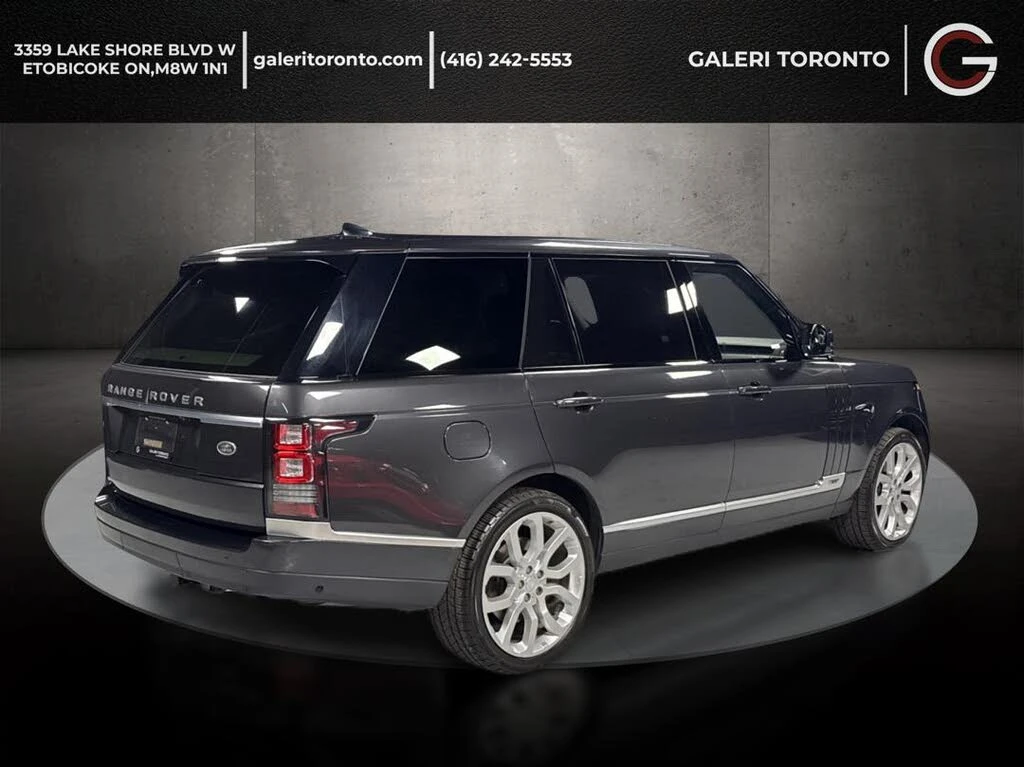 Land Rover Range rover LWB* SUPERCHARGED* MERIDIAN* HEAD UP* ОБДУХВАНЕ, снимка 4 - Автомобили и джипове - 55229801