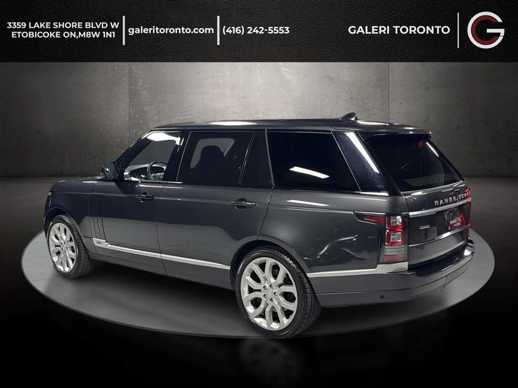 Land Rover Range rover LWB* SUPERCHARGED* MERIDIAN* HEAD UP* ОБДУХВАНЕ, снимка 3 - Автомобили и джипове - 55229801