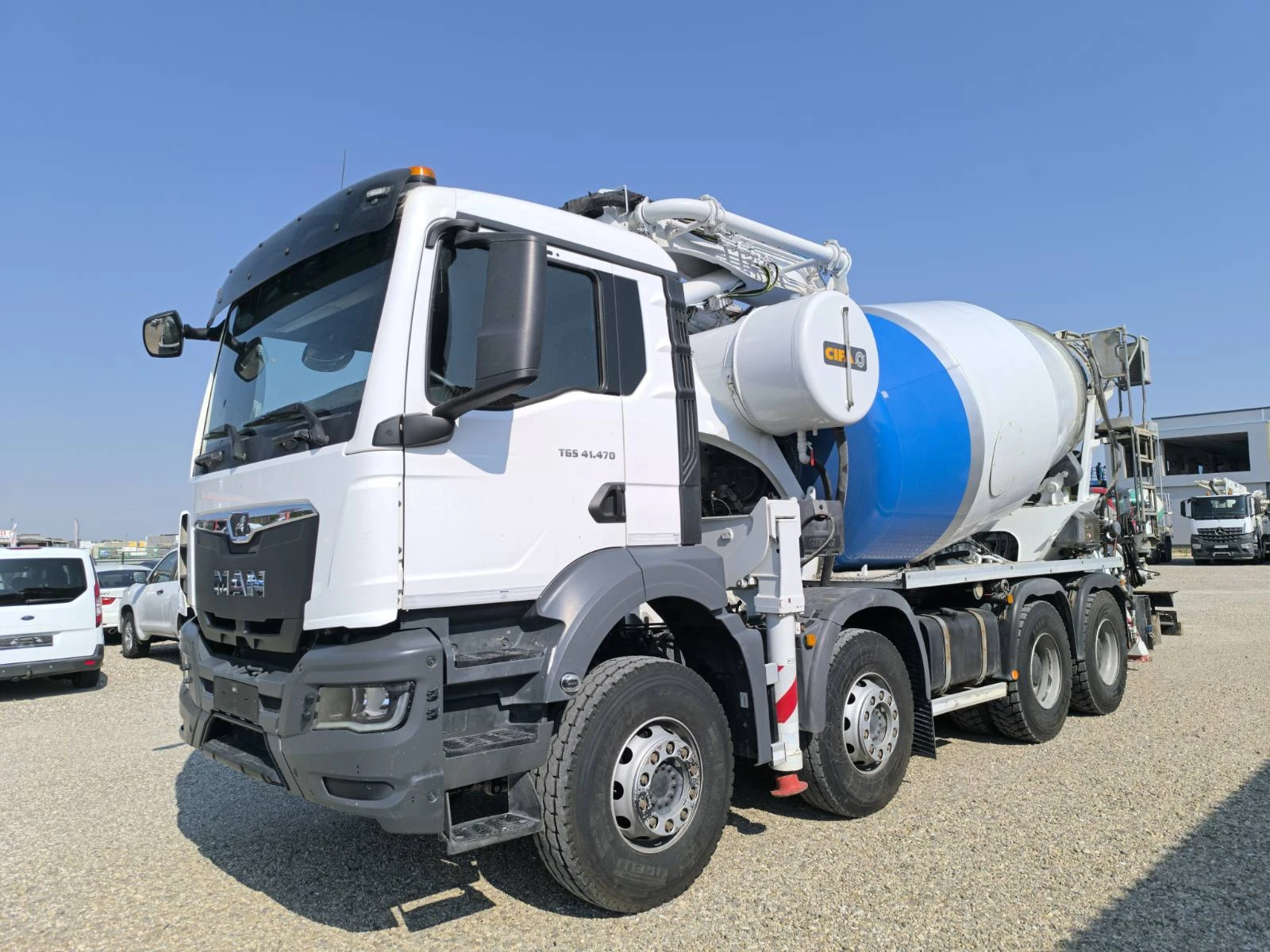 ����� ����� MAN TGS 41.470 CIFA MAGNUM MK28L PB808 | Mobile.bg � ����������� 3