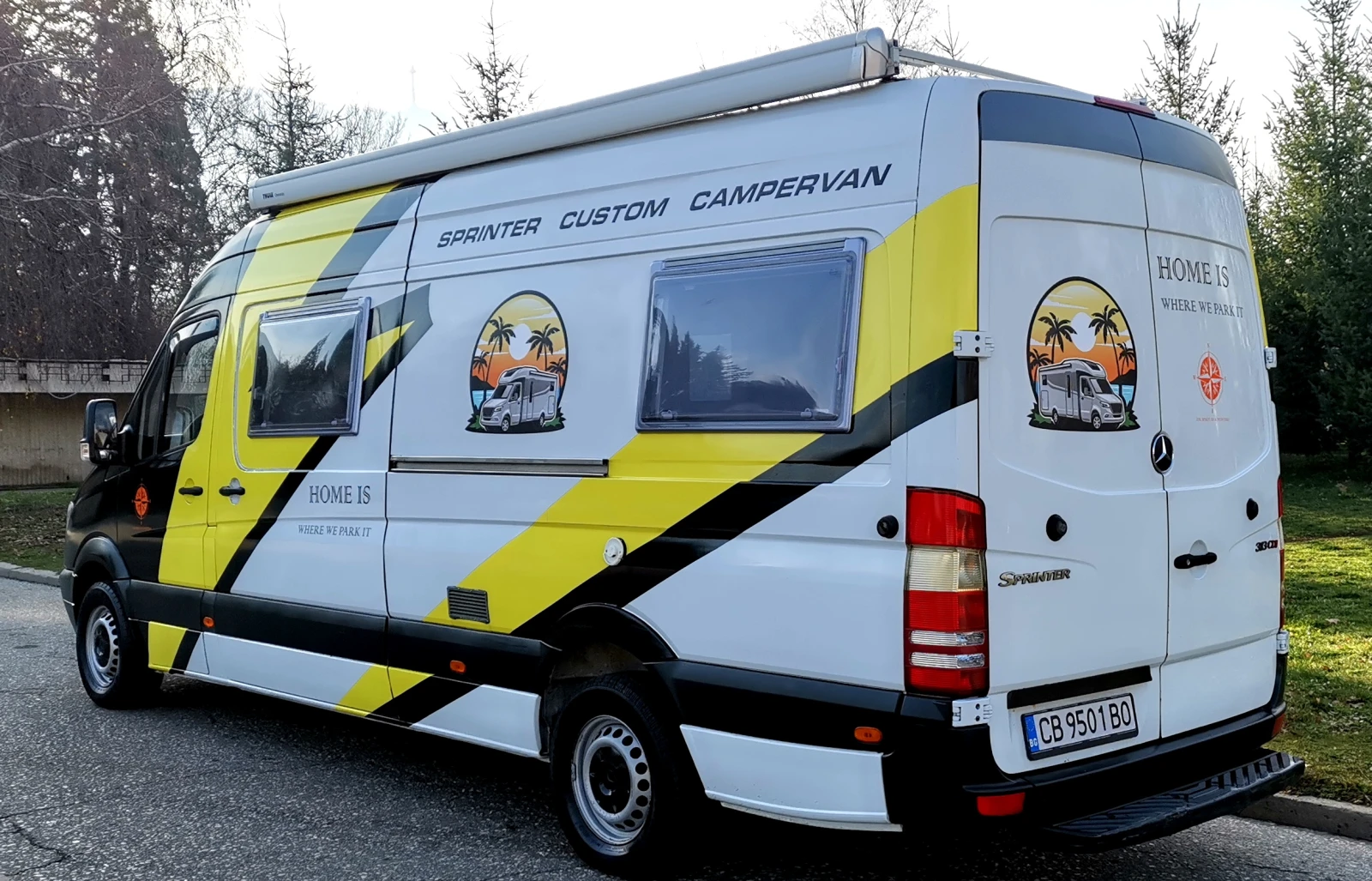 Кемпер Mercedes-Benz SPRINTER 313 CDI CAMPERVAN, 5 местен, снимка 3 - Каравани и кемпери - 56343040