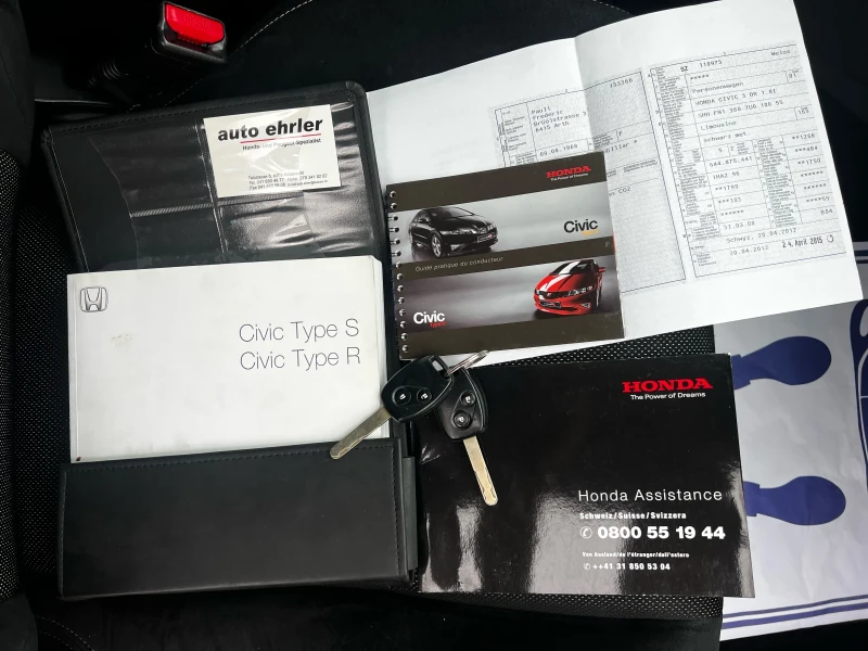 Honda Civic 1.8I TYPE-S 169000KM, снимка 17 - Автомобили и джипове - 52678672