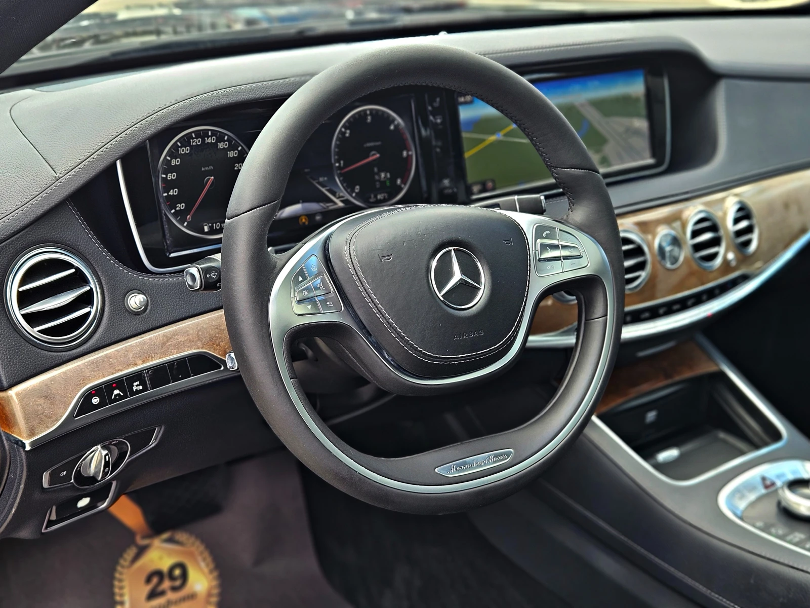Mercedes-Benz S 350 AMG/DISTR/CAMERA/AMBINET/PANO/ПОДГРЕВ/ОБДУХ/LIZING - изображение 10