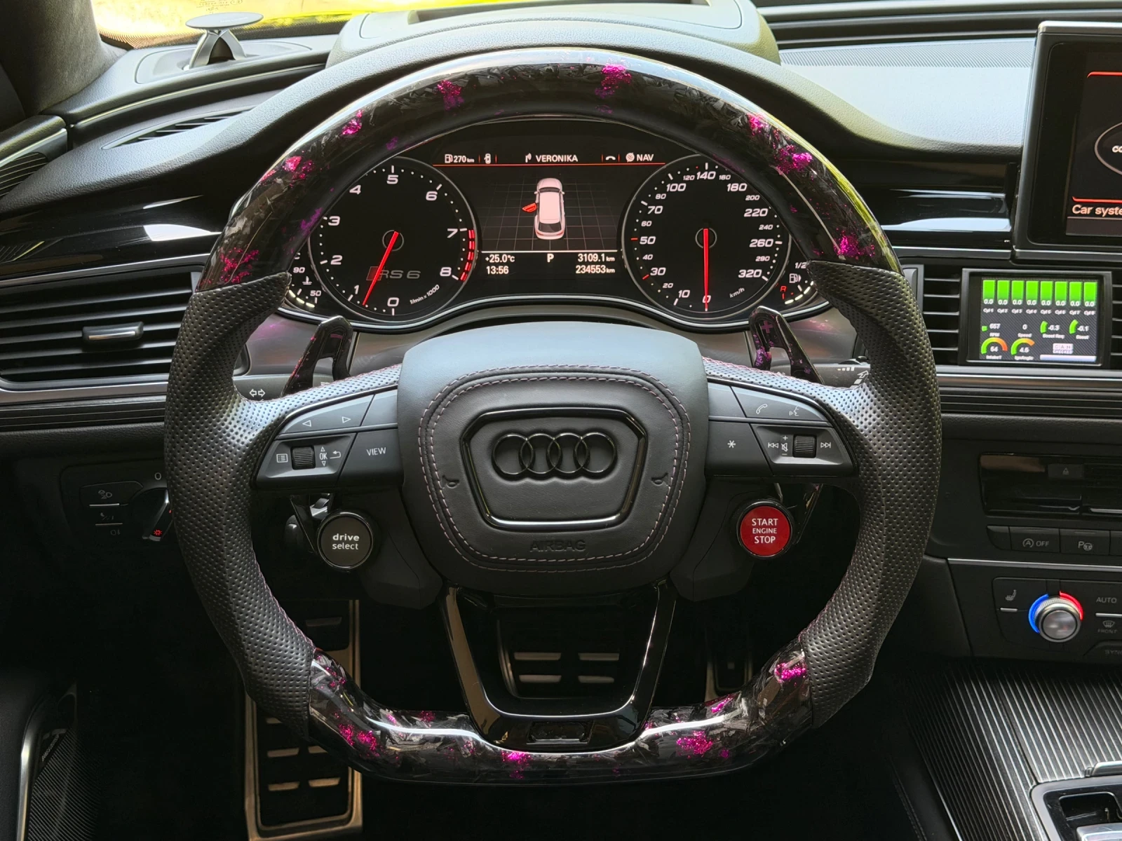 Audi Rs6 ABT / MILLTEK ГЕНЕРАЦИЯ / BANG&OLUFSEN / ПАНОРАМА, снимка 16 - Автомобили и джипове - 55096182