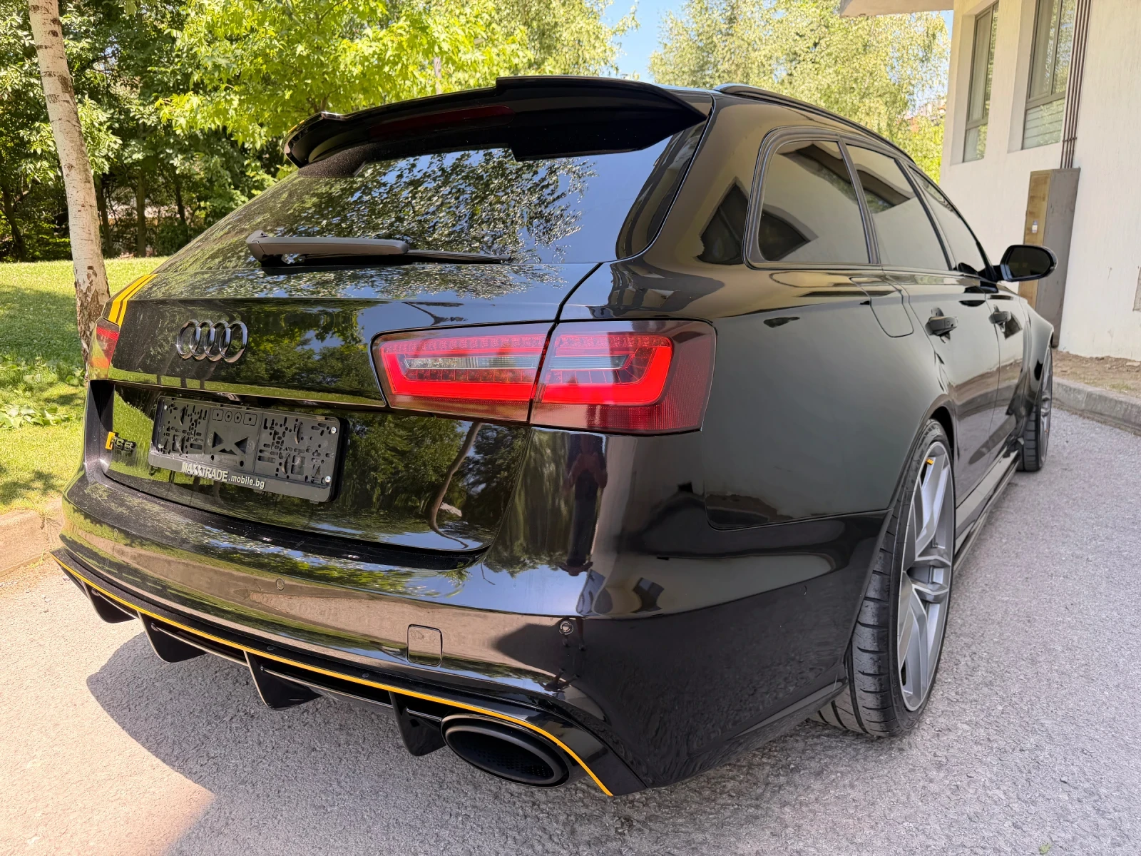 Audi Rs6 ABT / MILLTEK ГЕНЕРАЦИЯ / BANG&OLUFSEN / ПАНОРАМА, снимка 7 - Автомобили и джипове - 55096182