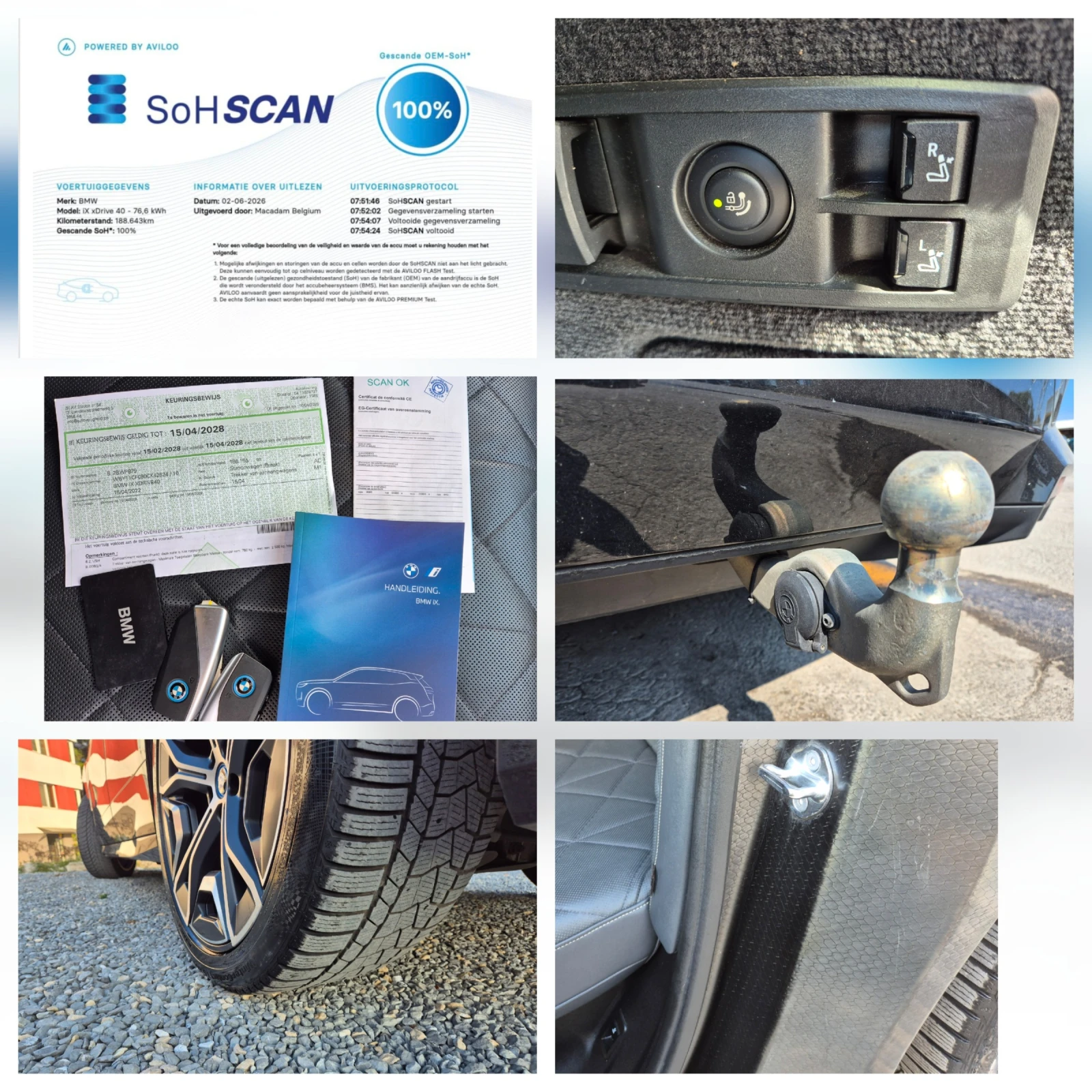 BMW iX 40-M-XDRIVE-HUD-LASER-HARMAN/KARDON-VAKUM-MASAJ, снимка 17 - Автомобили и джипове - 55848638