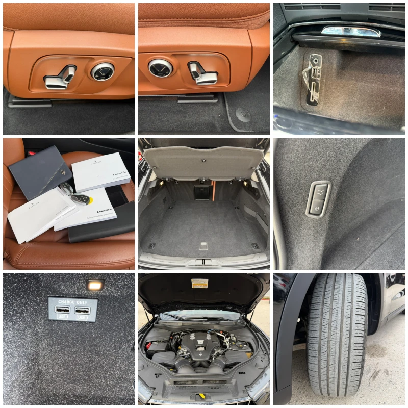 Maserati Levante 3.0i 350k.с 8ск. 2021г. 59000км. FULL, снимка 16 - Автомобили и джипове - 52281138