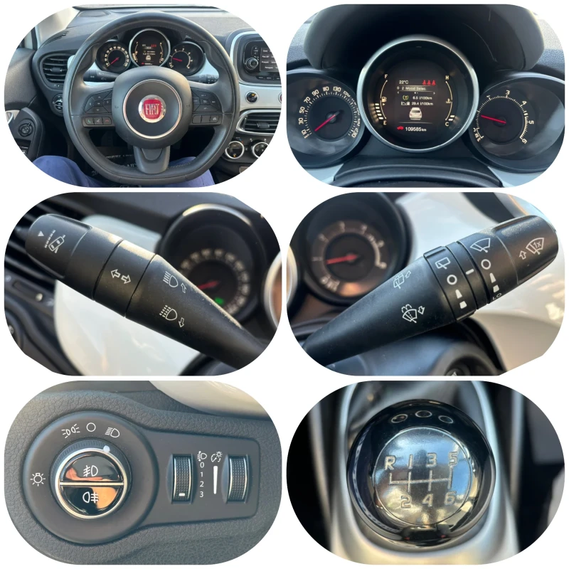 Fiat 500X 1.6MULTI-JET2 NAVI/KLIMA/З.КАМЕРА/КОЖА, снимка 13 - Автомобили и джипове - 52503507