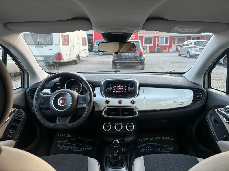 Fiat 500X 1.6MULTI-JET2 NAVI/KLIMA/З.КАМЕРА/КОЖА, снимка 11 - Автомобили и джипове - 52503507