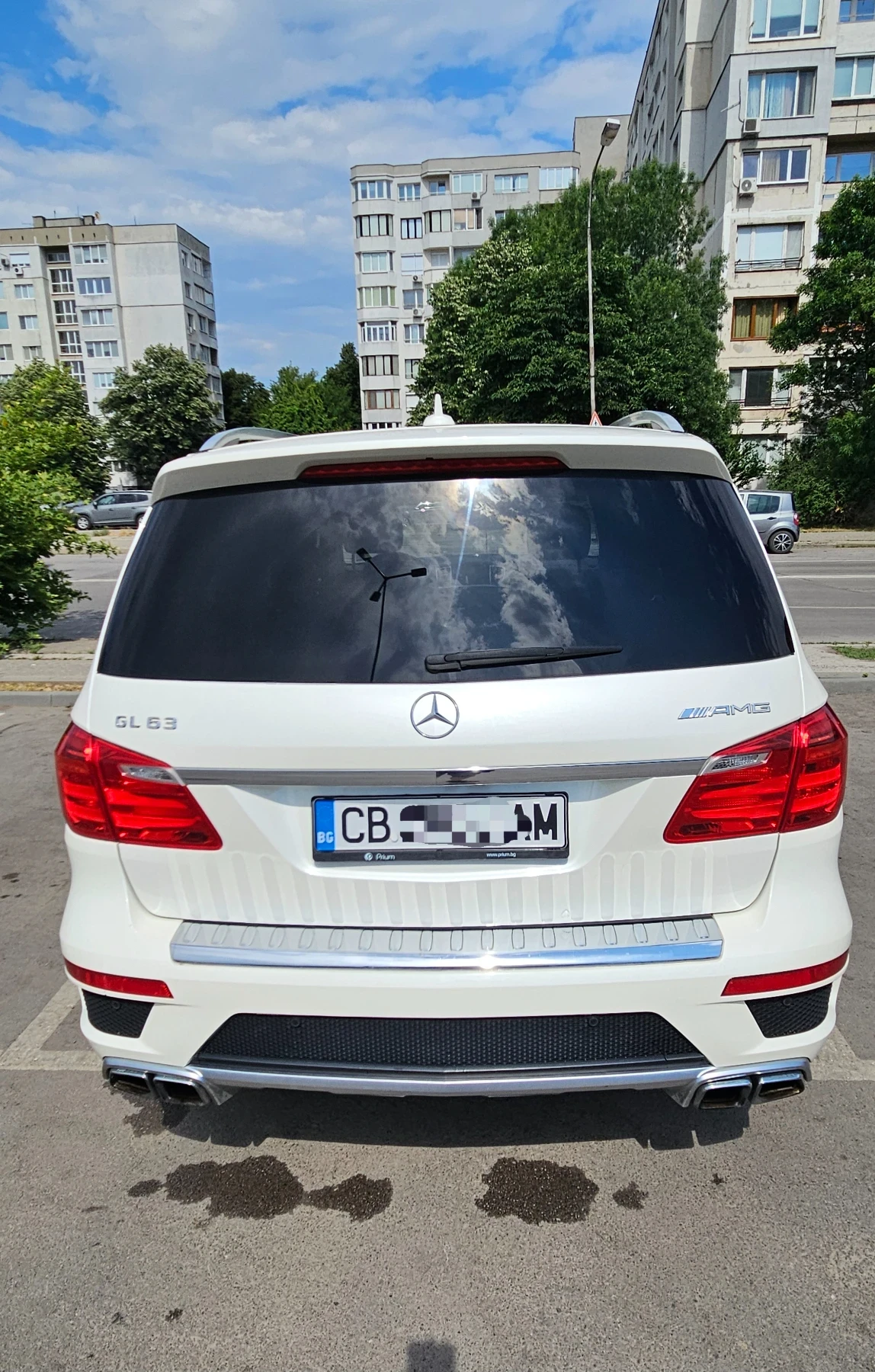 Mercedes-Benz GL 63 AMG 4х4/от България/всички екстри/140К км реални , снимка 4 - Автомобили и джипове - 54582368