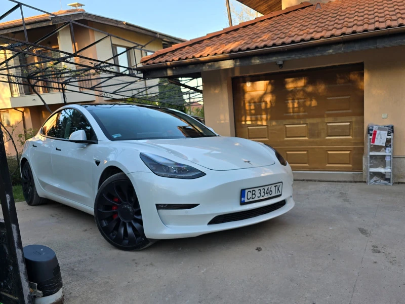 Tesla Model 3 БАРТЕР/PERFORMANCE/FSD/EU/19  хил.км!!!, снимка 2 - Автомобили и джипове - 45226038