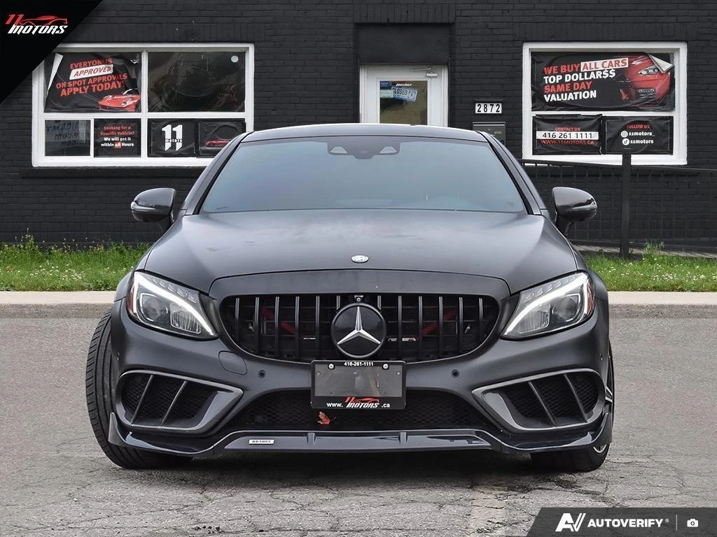 Mercedes-Benz C 43 AMG * 2dr Cpe 4MATIC | MATTE BLACK | TUNED | * CARFAX  | Mobile.bg   2