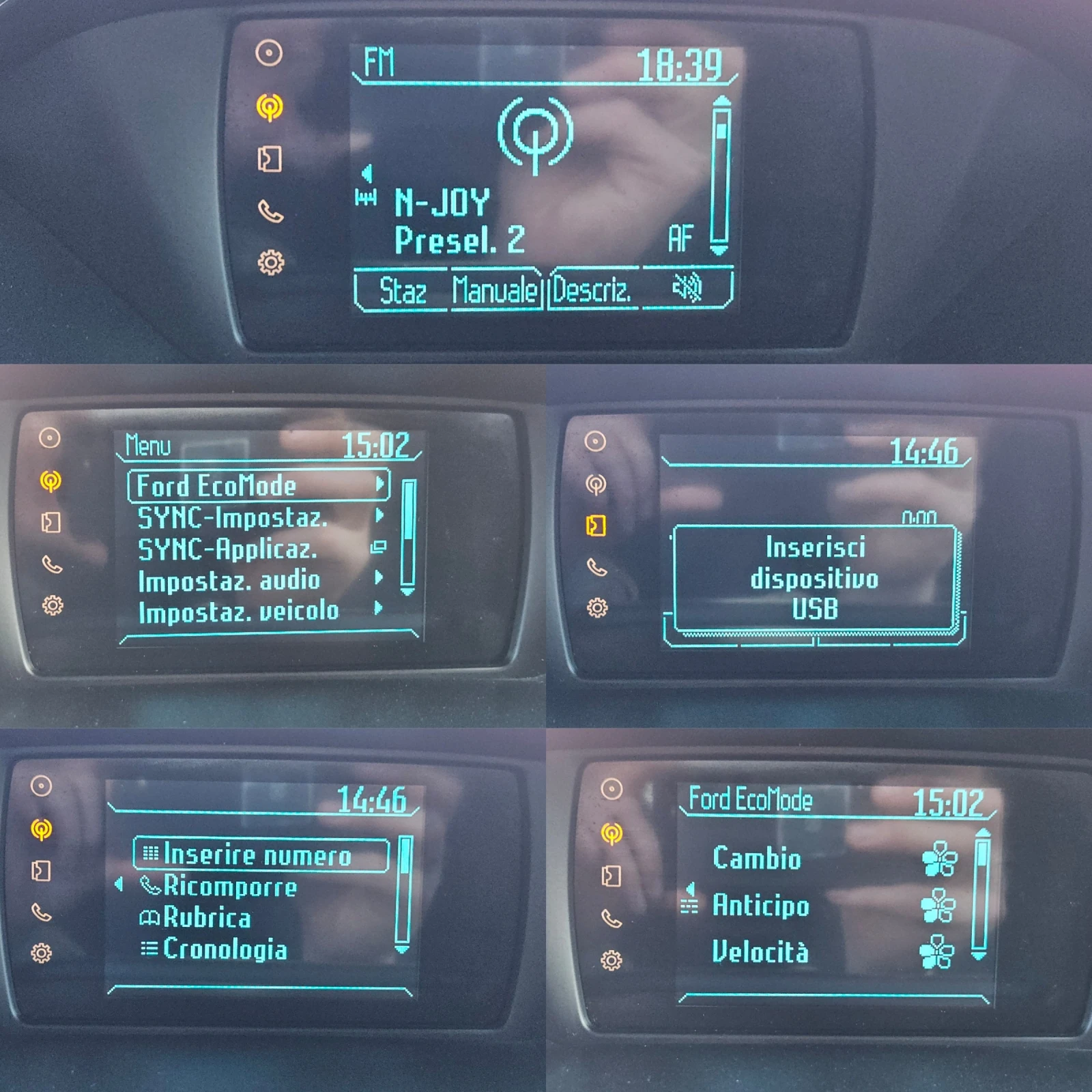 Ford B-Max 1.0i/Ecoboost/100к.с/172620км./БЛУТУТ/EURO 5B/ТОП, снимка 13 - Автомобили и джипове - 53814271