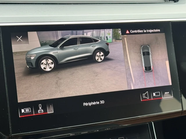 Audi E-Tron 50/71KWh/3XSLINE/HEADUP/360CAM/МAXTON/4X4, снимка 11 - Автомобили и джипове - 55787559