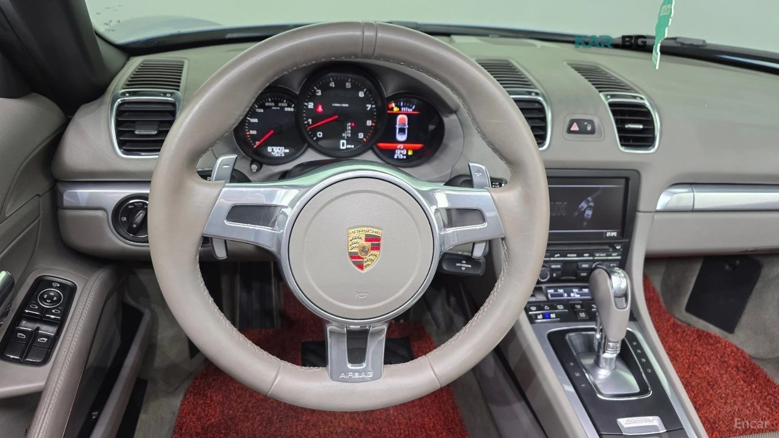 Porsche Boxster 2.7 981* КОЖА* ОБДУХВ* ПОДГРЕВ, снимка 12 - Автомобили и джипове - 55402453
