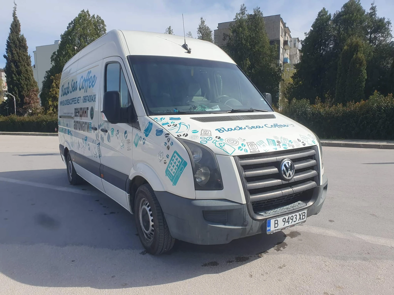 VW Crafter хладилен, снимка 2 - Бусове и автобуси - 54280014
