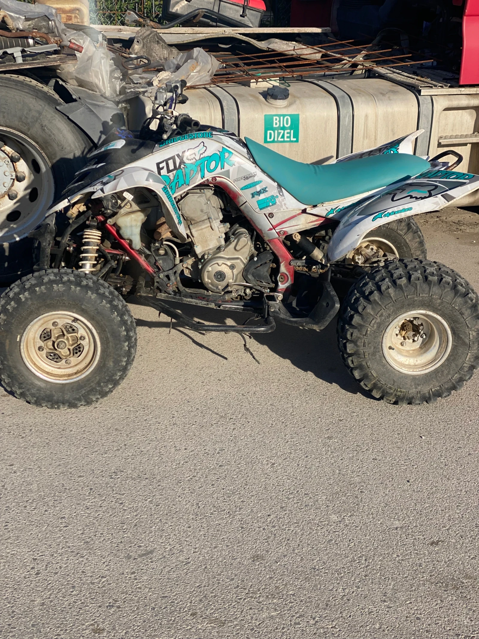 Yamaha Raptor, снимка 3 - Мотоциклети и мототехника - 54345418