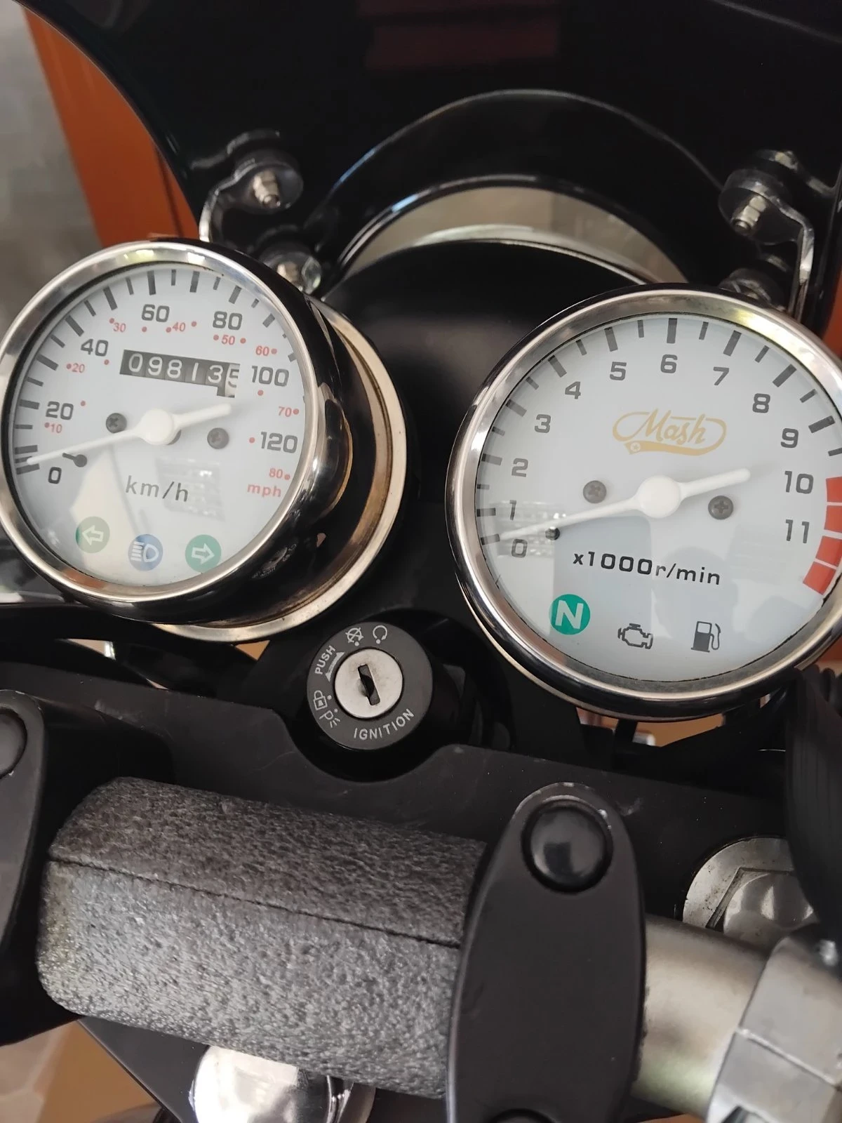 Honda 125 Маш, снимка 6 - Мотоциклети и мототехника - 55644777