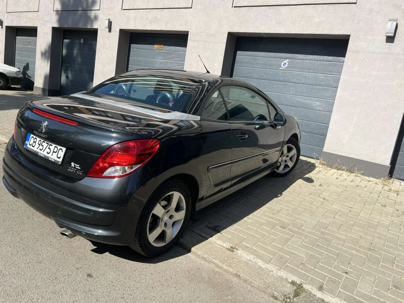 Peugeot 207 CC 1.6 Газ/Бензин, снимка 3 - Автомобили и джипове - 47312944