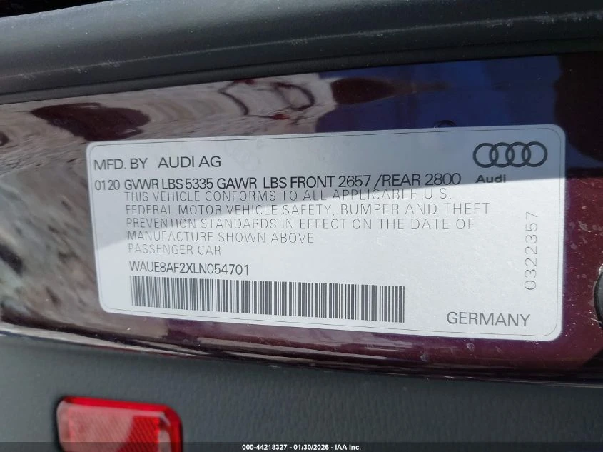 Audi A6 2l Premium Plus 45 Tfsi Quattro S Tronic - изображение 9