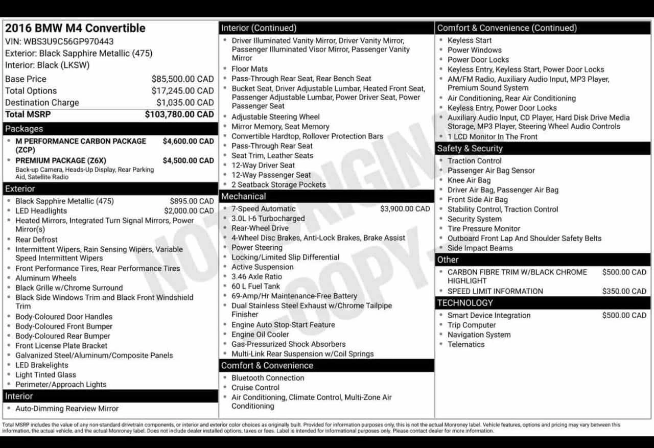 BMW M4 | CARBON| HAR/KARDON| HUD| 1 СОБСТВЕНИК| CARFAX, снимка 15 - Автомобили и джипове - 54011450