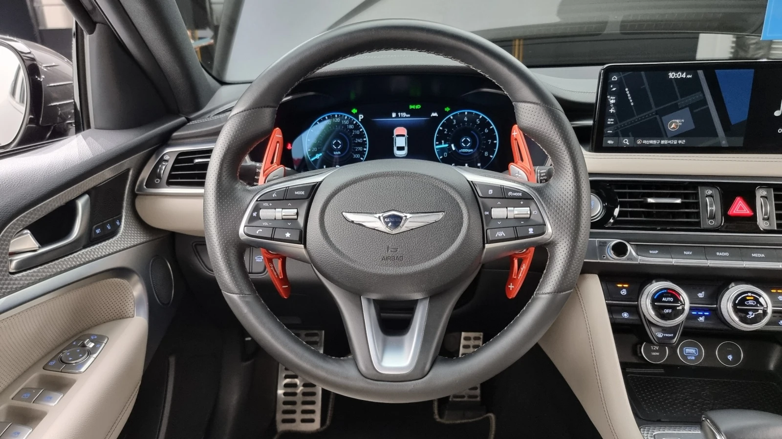 Genesis G70 2.0T* ДИСТРОНИК* ПОДГРЕВ* ОБУДХВАНЕ* КАМЕРИ, снимка 7 - Автомобили и джипове - 55038841