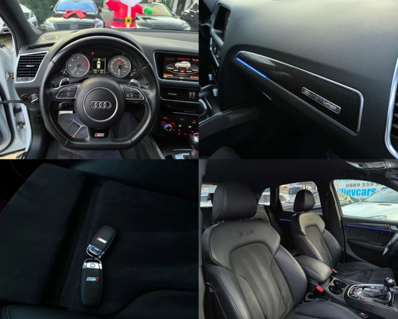 Audi SQ5 3.0TDI BITURBO * ГЕРМАНИЯ* FULL MAXX COMPETITION , снимка 11 - Автомобили и джипове - 52697195