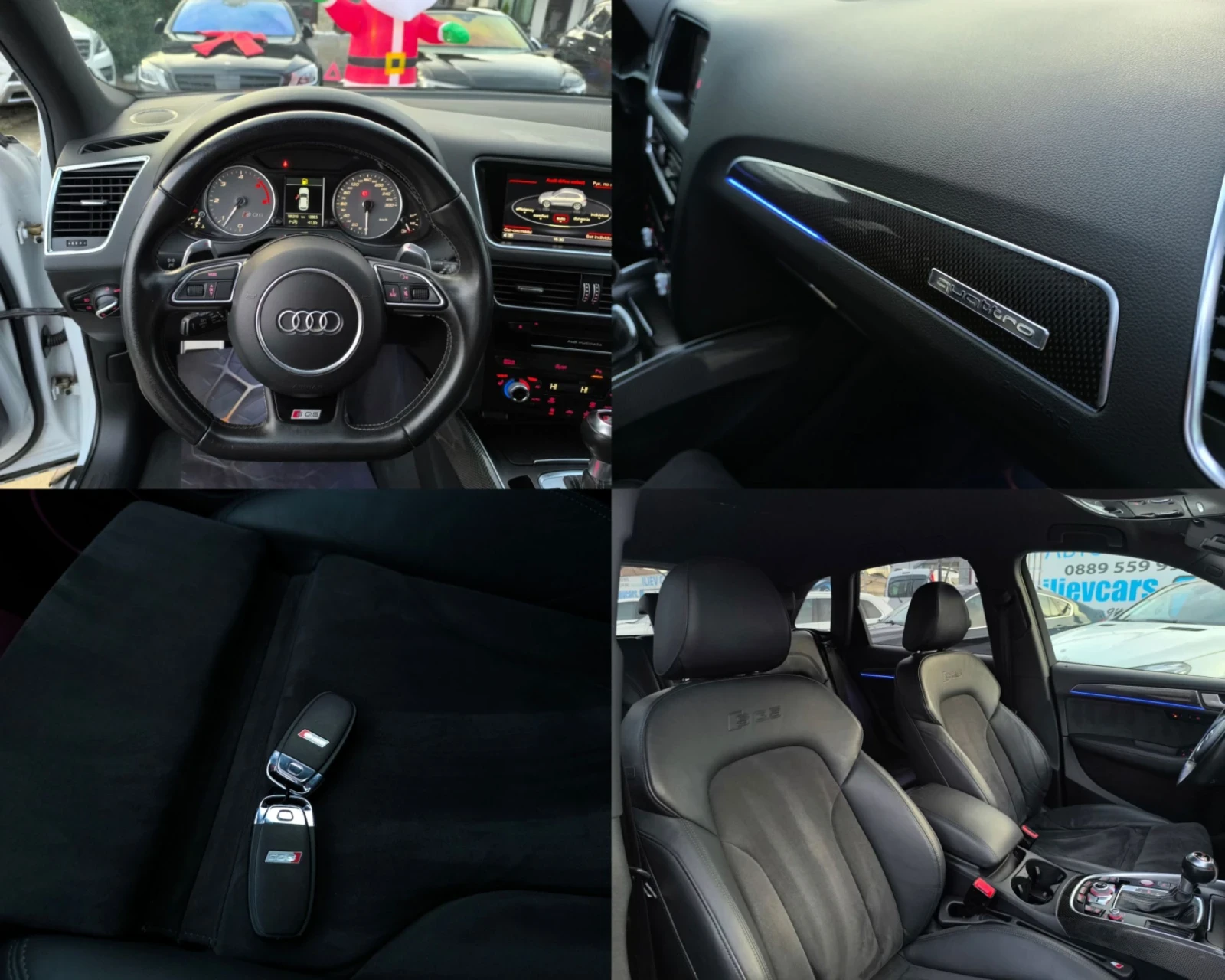 Audi SQ5 3.0TDI 313 KEYLESS B&O  CARBON FULL GERMANY  | Mobile.bg   11