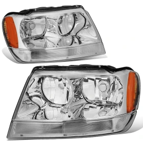 Фар Jeep Grand Cherokee 1999-2005 LH/RH 55155943AC/55155942AD, снимка 1