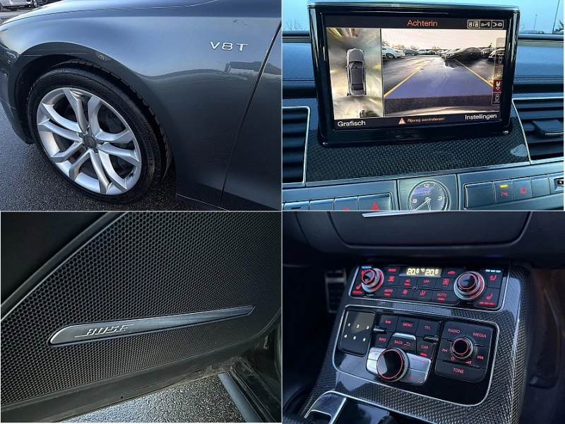 Audi S8 MATRIX-LED-DISTRONIK-360 KAMERI-KARBON-ALKANTAR-!!, снимка 16 - Автомобили и джипове - 49625789