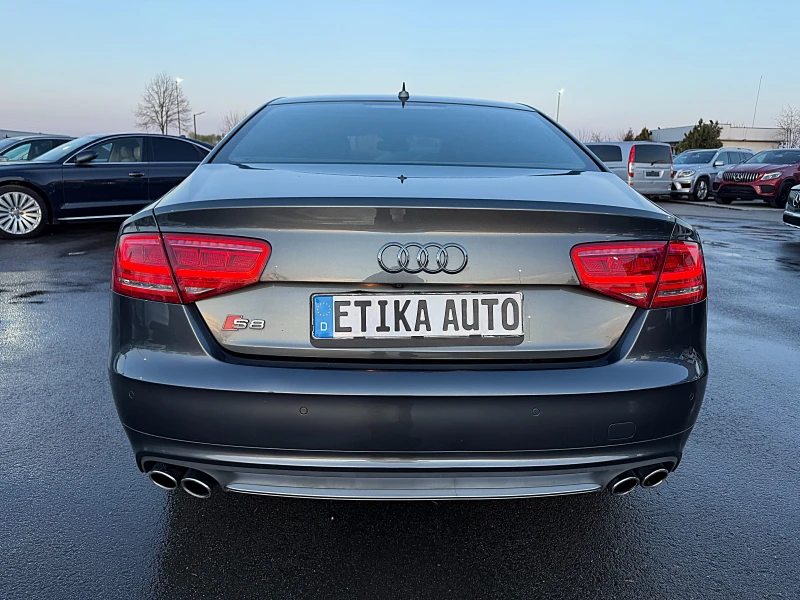 Audi S8 MATRIX-LED-DISTRONIK-360 KAMERI-KARBON-ALKANTAR-!!, снимка 6 - Автомобили и джипове - 49625789