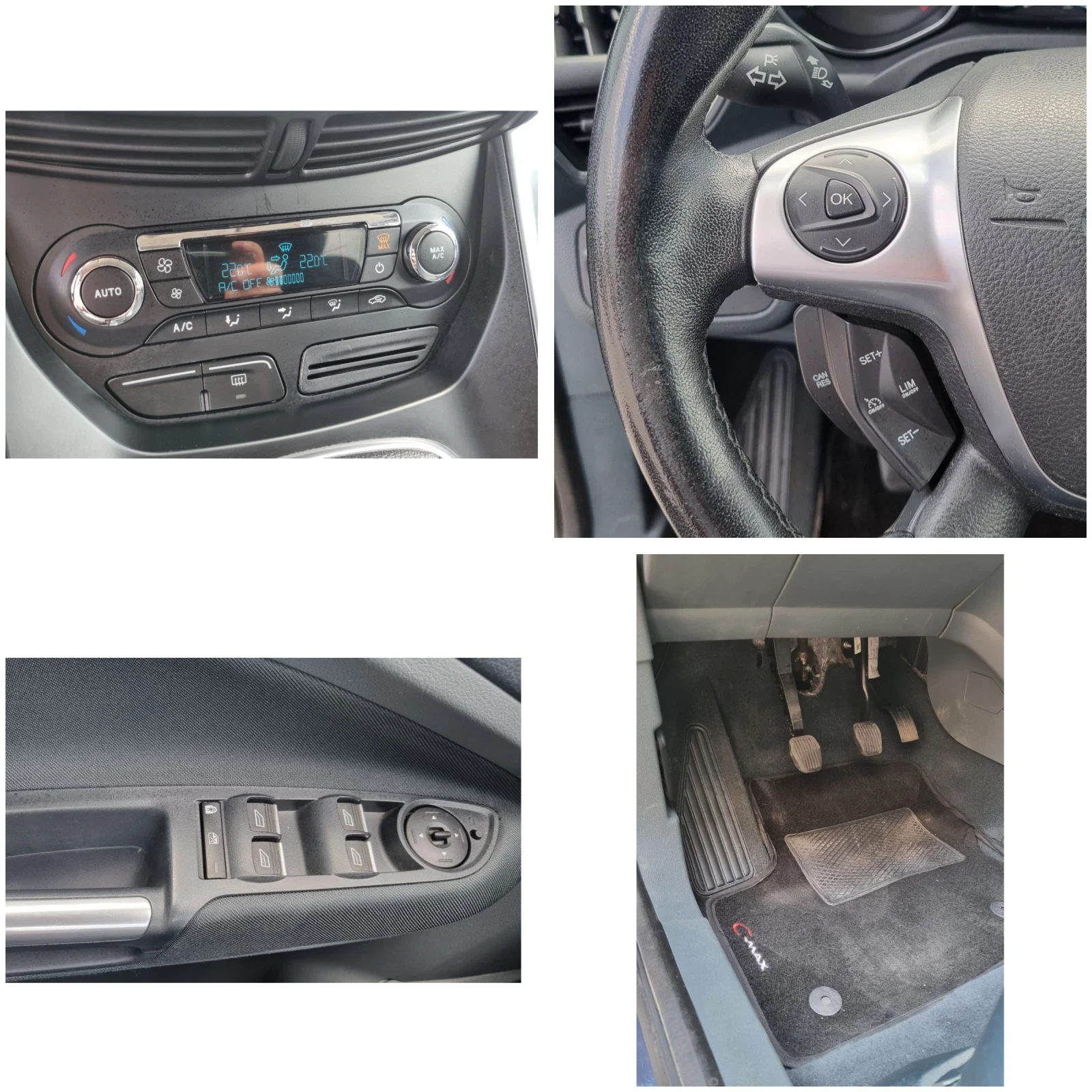 Ford C-max 1.6i LPG BRC , снимка 11 - Автомобили и джипове - 54347778