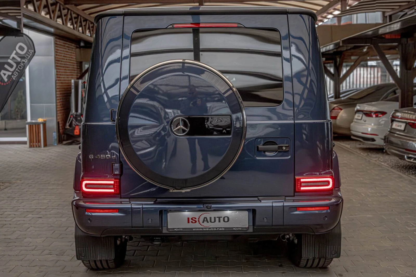 Mercedes-Benz G 450 Exclusive Line/MBUX/Ambient/Камера 360/Memory, снимка 4 - Автомобили и джипове - 53953324