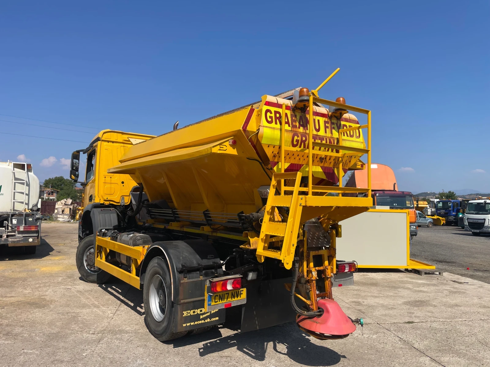 Mercedes-Benz Arocs 4х4/6м3/Е6, снимка 4 - Камиони - 56068660