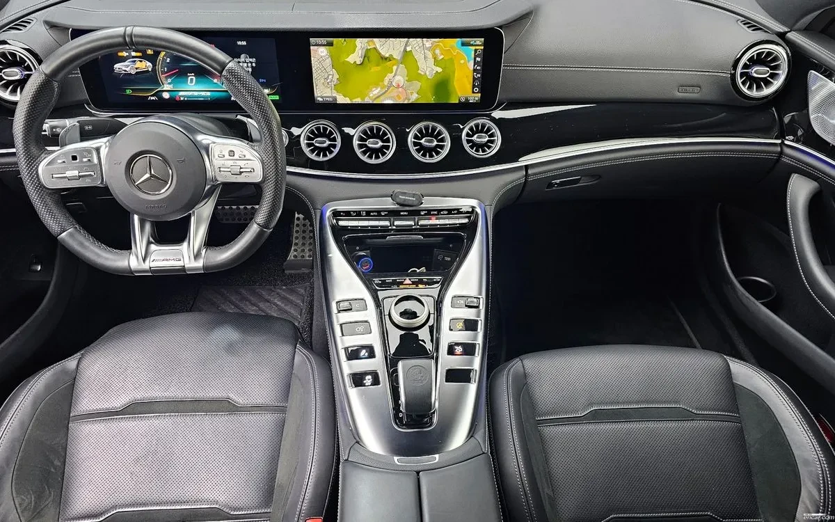 Mercedes-Benz GT * DISTRONIC * 360 * HEAD-UP * BURMESTER, снимка 7 - Автомобили и джипове - 54411321