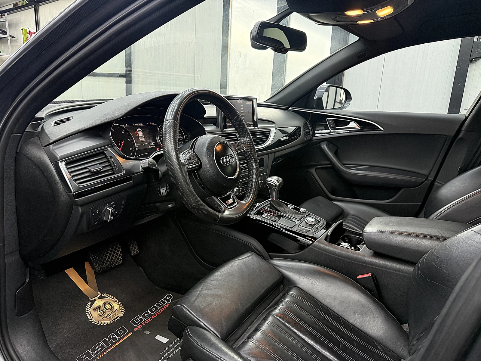Audi A6 BI-turbo/FEL LED/S-line/KeulessGo/СОБСТВЕН ЛИЗИНГ, снимка 13 - Автомобили и джипове - 55430852