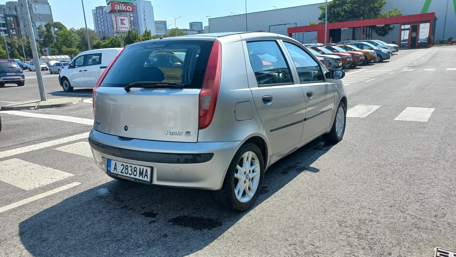 Fiat Punto 1.2 АВТОМАТИК, снимка 7 - Автомобили и джипове - 55601591