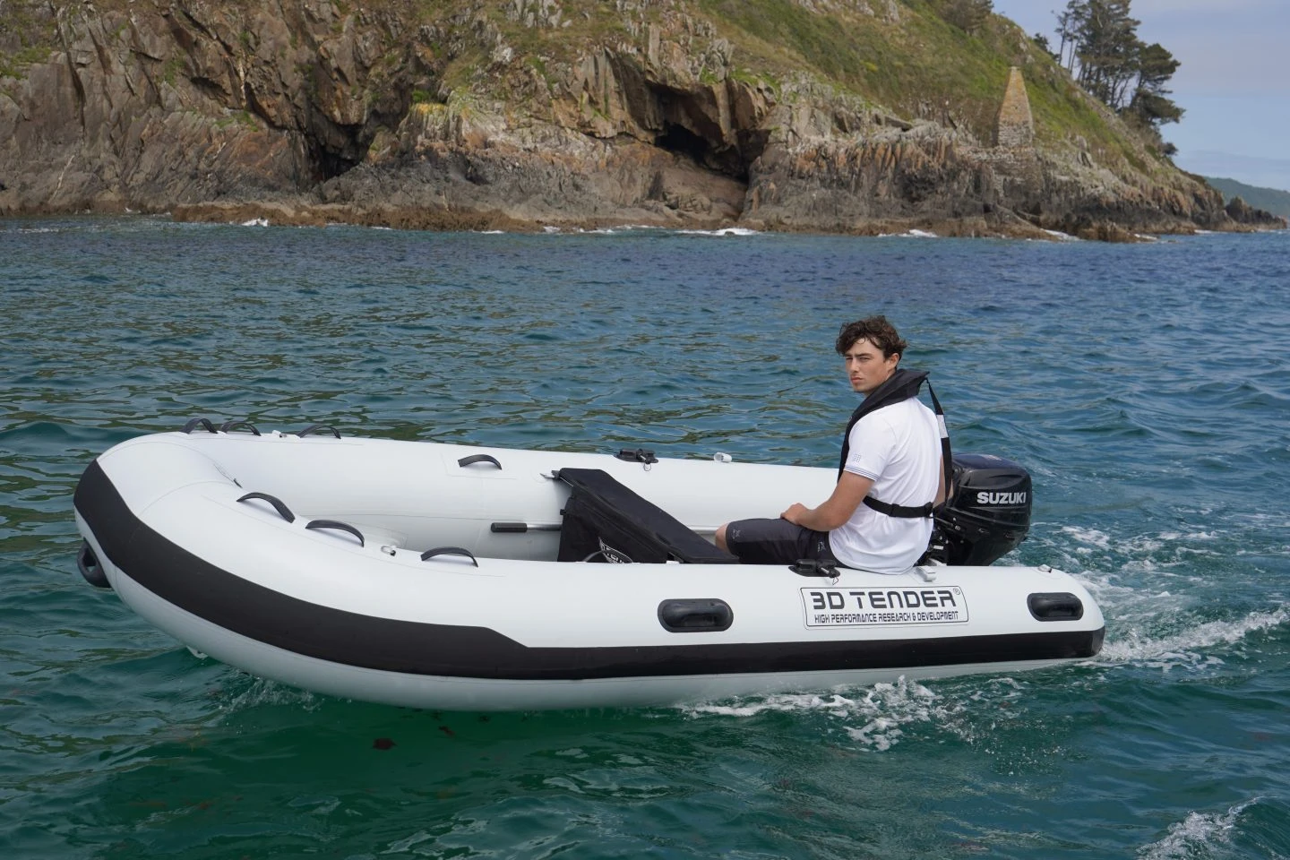 Надуваема лодка 3D Tender FEDERLIGHT365WHITE