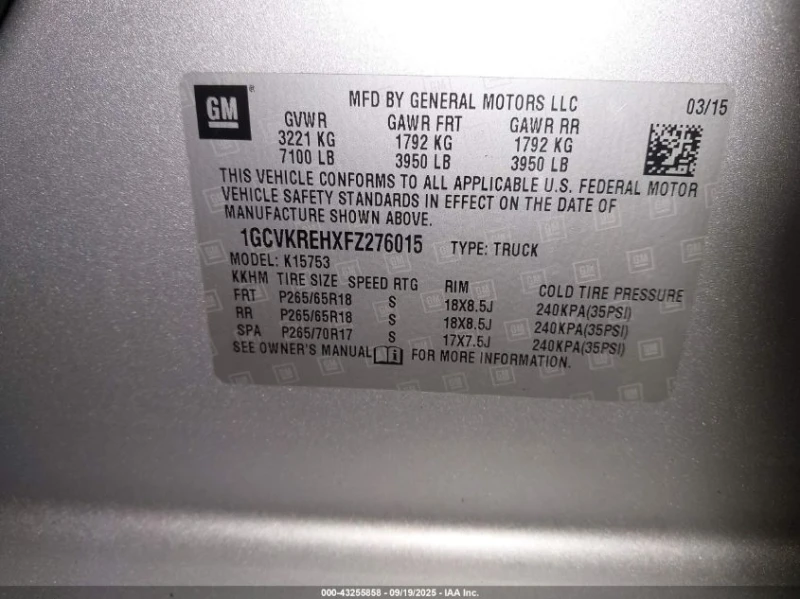 Chevrolet Silverado 4.3L V-6 DI, VVT, 285HP 4X4 Drive, снимка 14 - Автомобили и джипове - 53054268