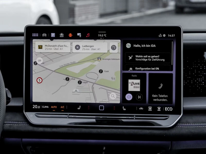 VW Tayron R-LINE/177HP/eHYBRID/20/AHK/KLESS/H&K/LED/490f, снимка 7 - Автомобили и джипове - 51191587