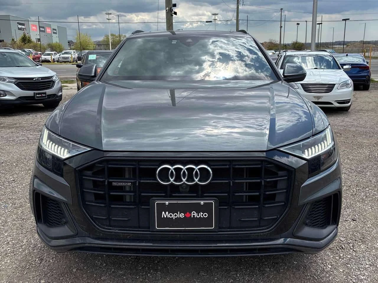 Audi Q8 /360/ОБДУХВАНЕ/MATRIX/АВТОКРЕДИТ !!!, снимка 6 - Автомобили и джипове - 54599541