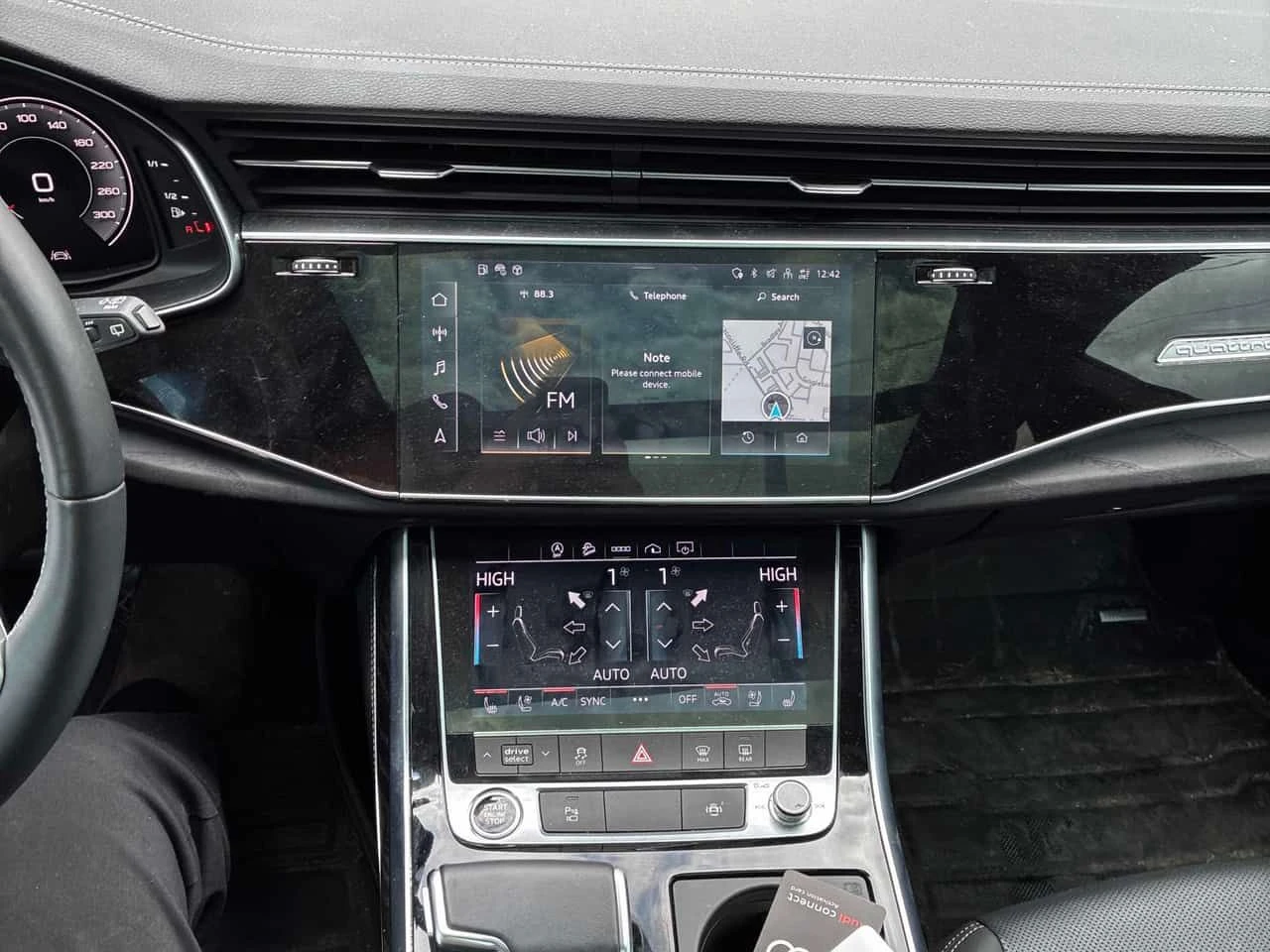 Audi Q8 /360/ОБДУХВАНЕ/MATRIX/АВТОКРЕДИТ !!!, снимка 9 - Автомобили и джипове - 54599541