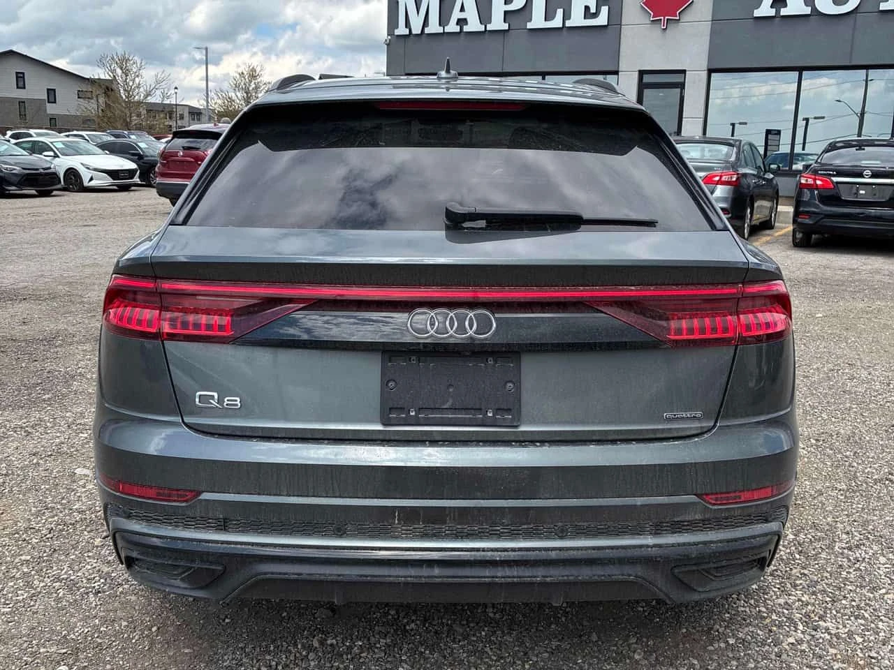 Audi Q8 /360/ОБДУХВАНЕ/MATRIX/АВТОКРЕДИТ !!!, снимка 4 - Автомобили и джипове - 54599541