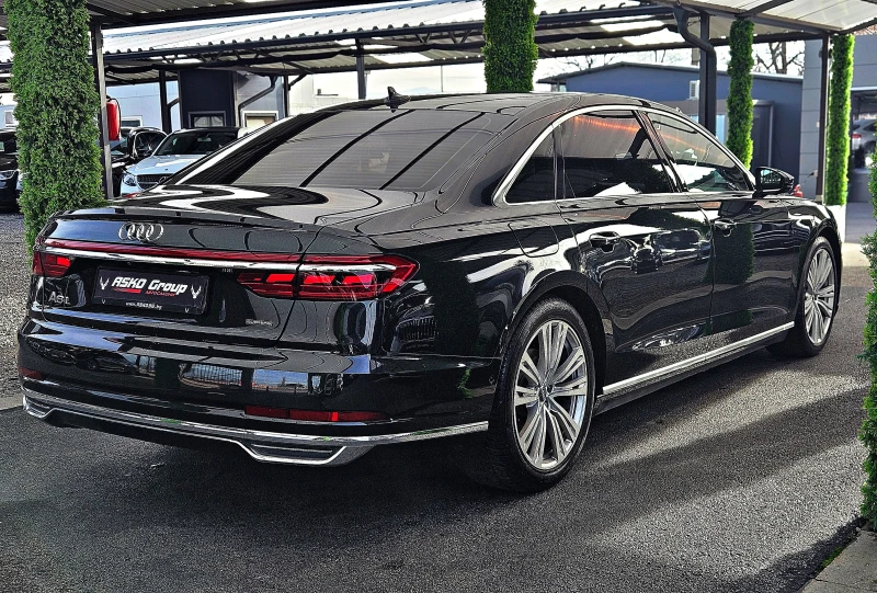 Audi A8 L/50TDI/TVx3/DISTR/PANO/3D CAM/4D BANG/HUD/ОБД/LIZ, снимка 5 - Автомобили и джипове - 50953157