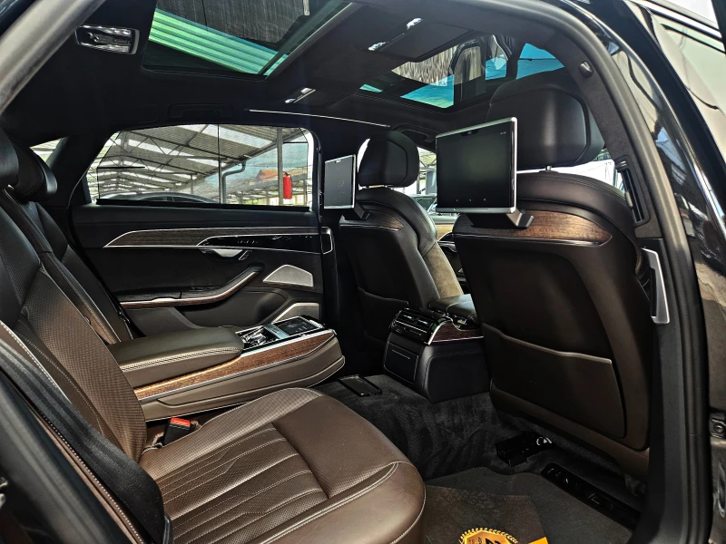 Audi A8 L/50TDI/TVx3/DISTR/PANO/3D CAM/4D BANG/HUD/ОБД/LIZ, снимка 9 - Автомобили и джипове - 50953157