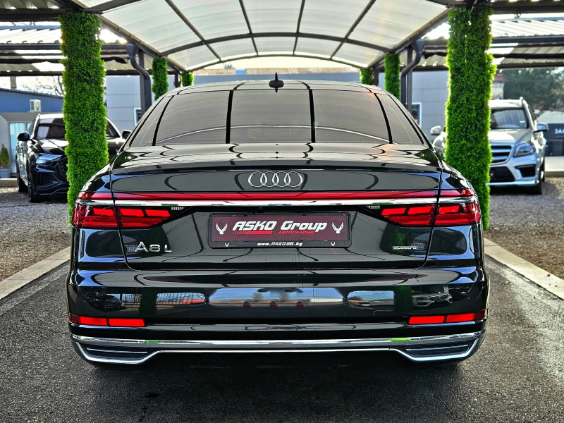 Audi A8 L/50TDI/TVx3/DISTR/PANO/3D CAM/4D BANG/HUD/ОБД/LIZ, снимка 6 - Автомобили и джипове - 50953157