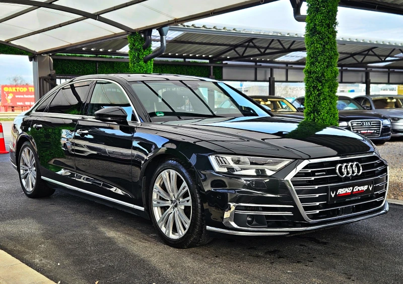 Audi A8 L/50TDI/TVx3/DISTR/PANO/3D CAM/4D BANG/HUD/ОБД/LIZ, снимка 3 - Автомобили и джипове - 50953157