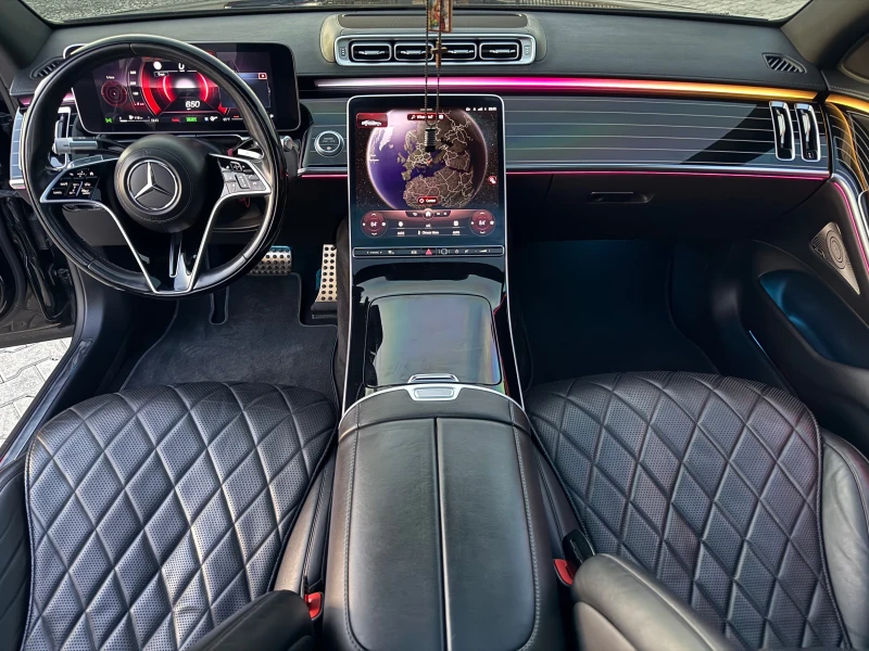 Mercedes-Benz S 580 5.8 V8 4 matic 503 ks Собствен лизинг , снимка 12 - Автомобили и джипове - 52906468