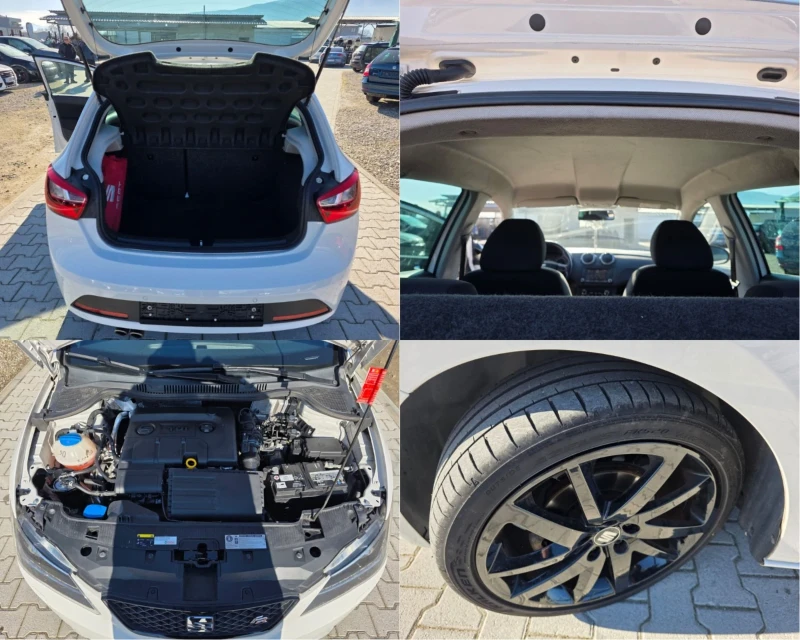 Seat Ibiza 1.4TDi/FR /90k/EURO 6B Лизинг, снимка 17 - Автомобили и джипове - 52935260